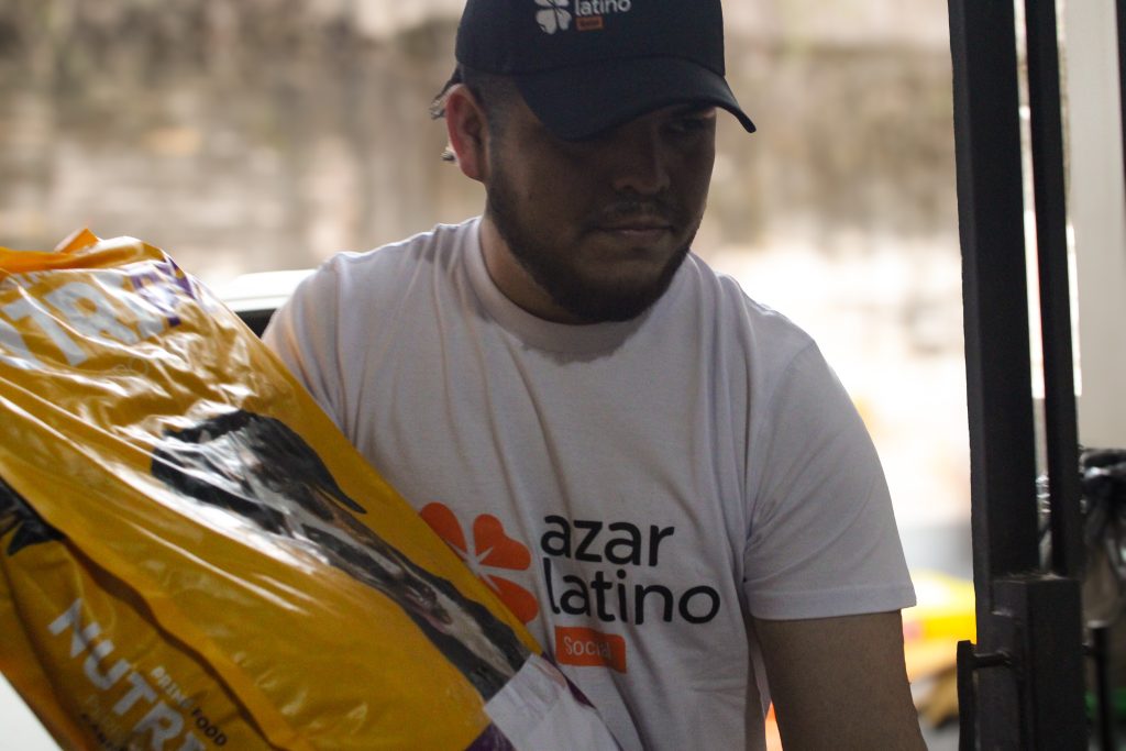 Visita de Azar Latino Social al espacio de bienestar animal · fotografía 3